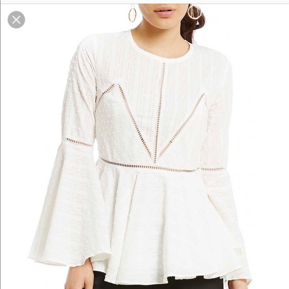 Gianni Bini Kelsey Bell Sleeve Top